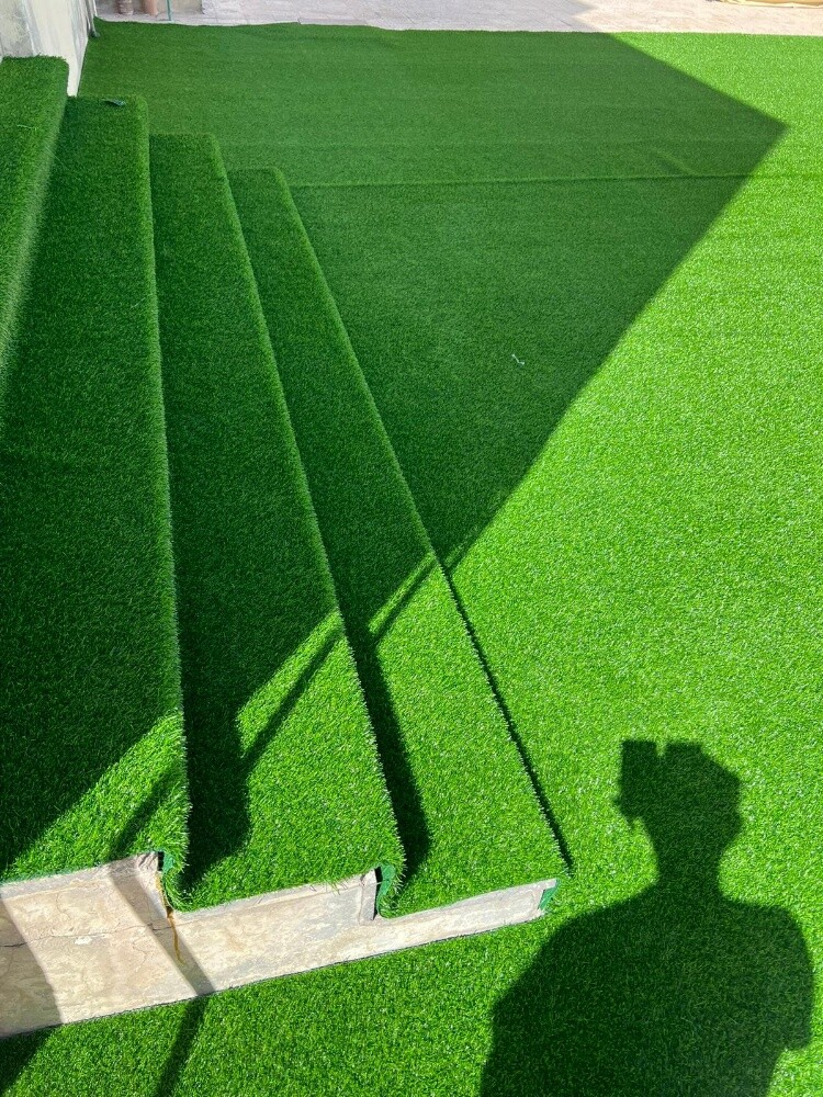artificial green grass carpet - 2