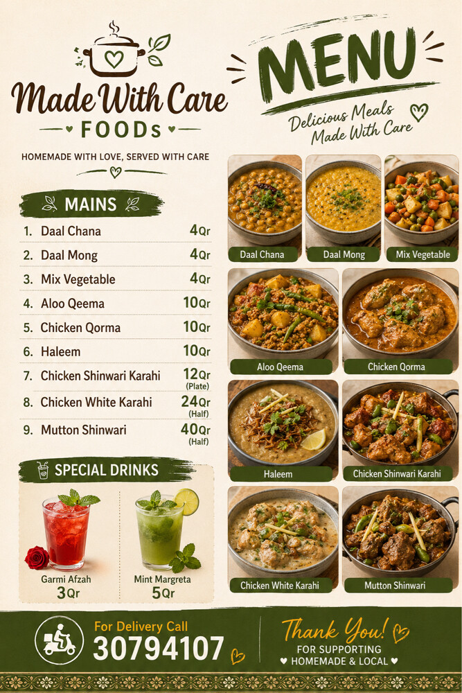 Made With Care Foods - 1