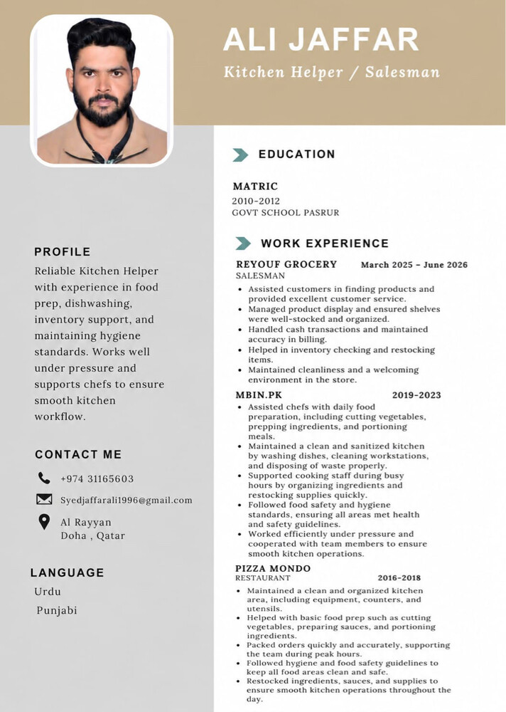 Jaffer Ali - 1