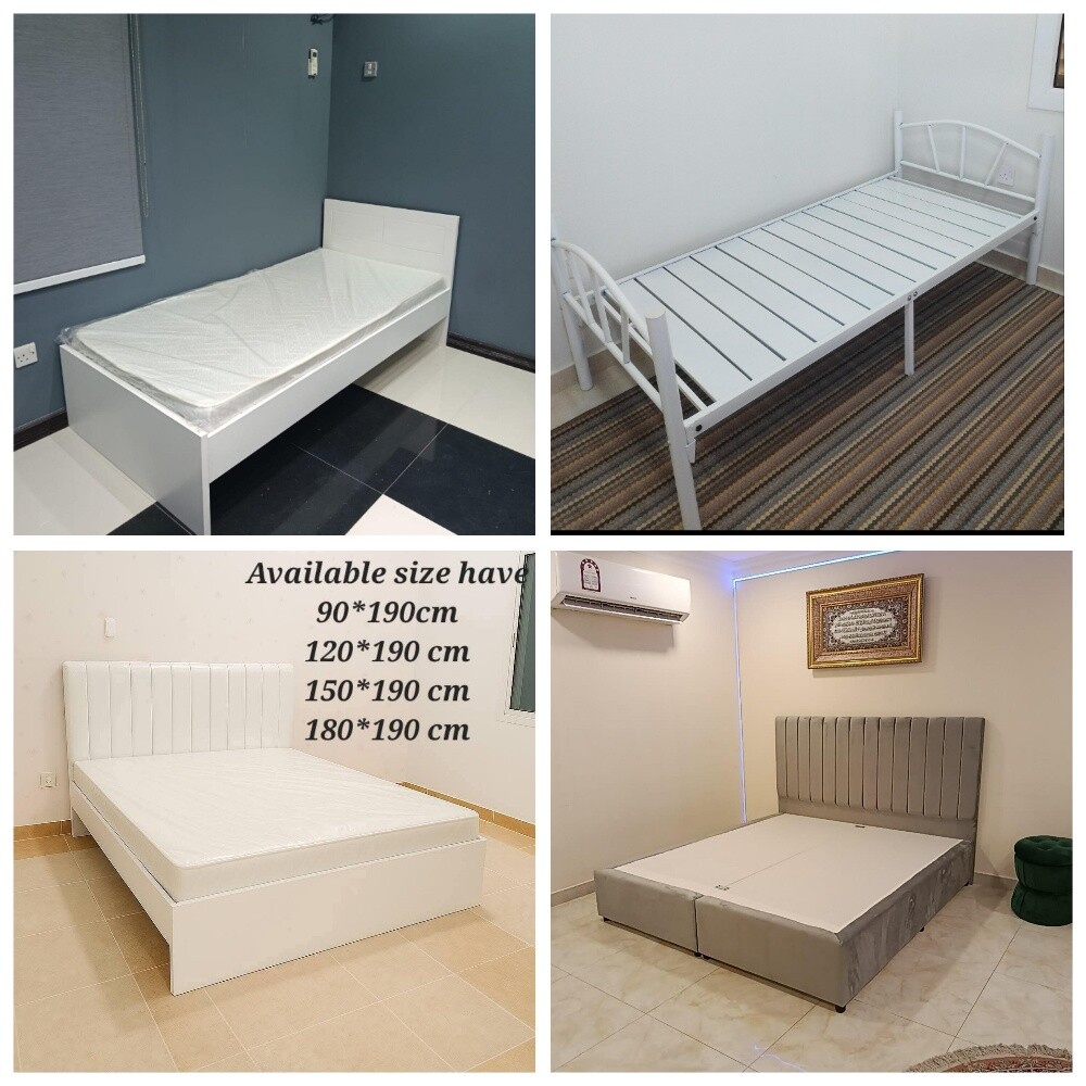 Bed,mettress,cabinet, available new - 2