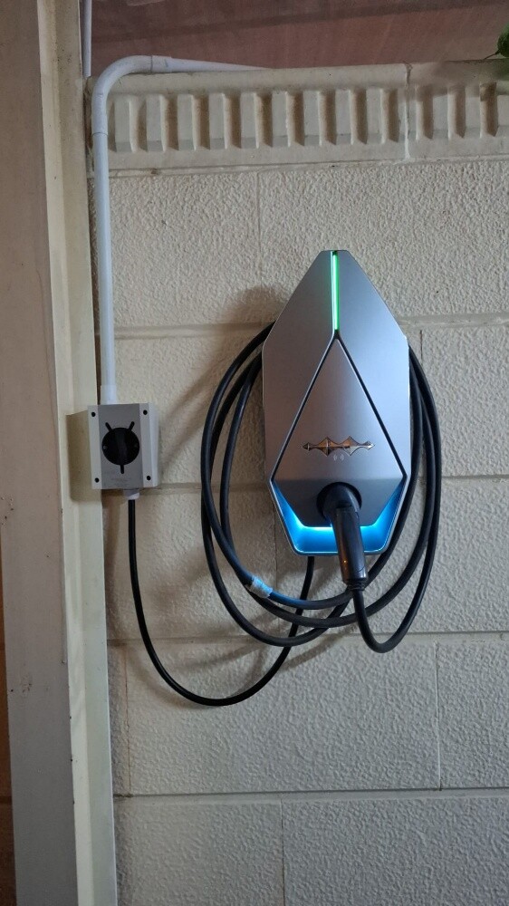 All elictric car charger installati - 6