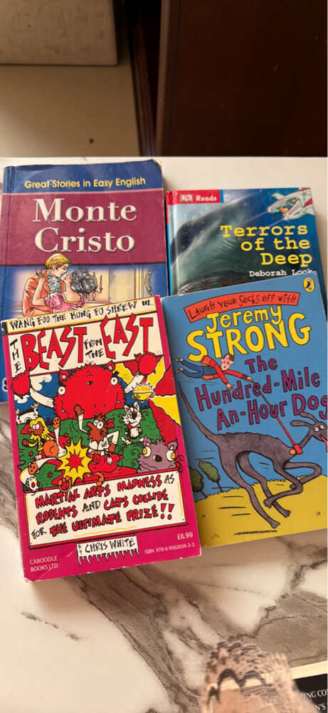 Various books.  - 12
