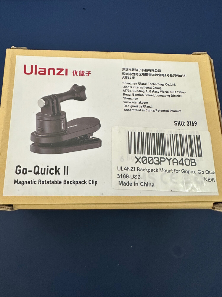 Ulanzi GoPro clip - 1