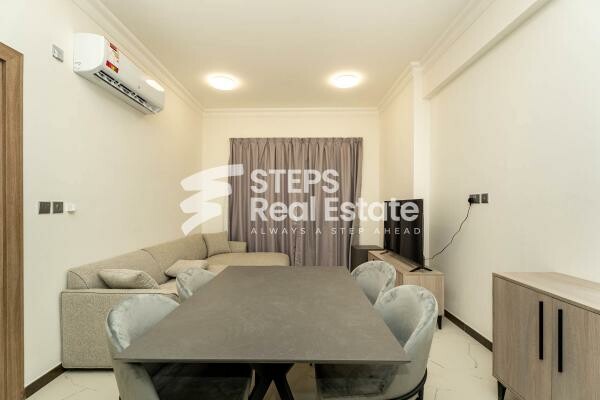 New Flat with Balcony in Al Sadd - 2