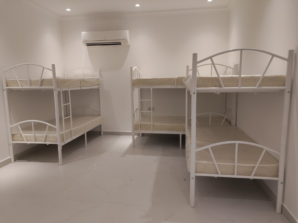 Metal Bunk Bed & mattress available - 9