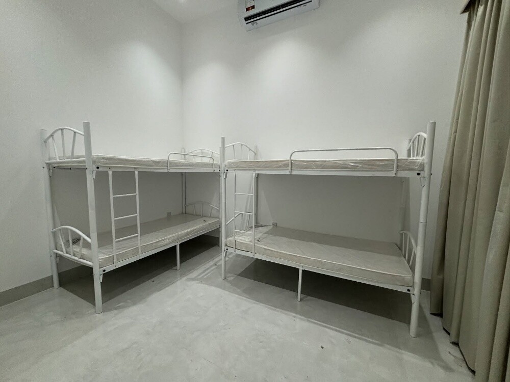 Metal Bunk Bed & mattress available - 7