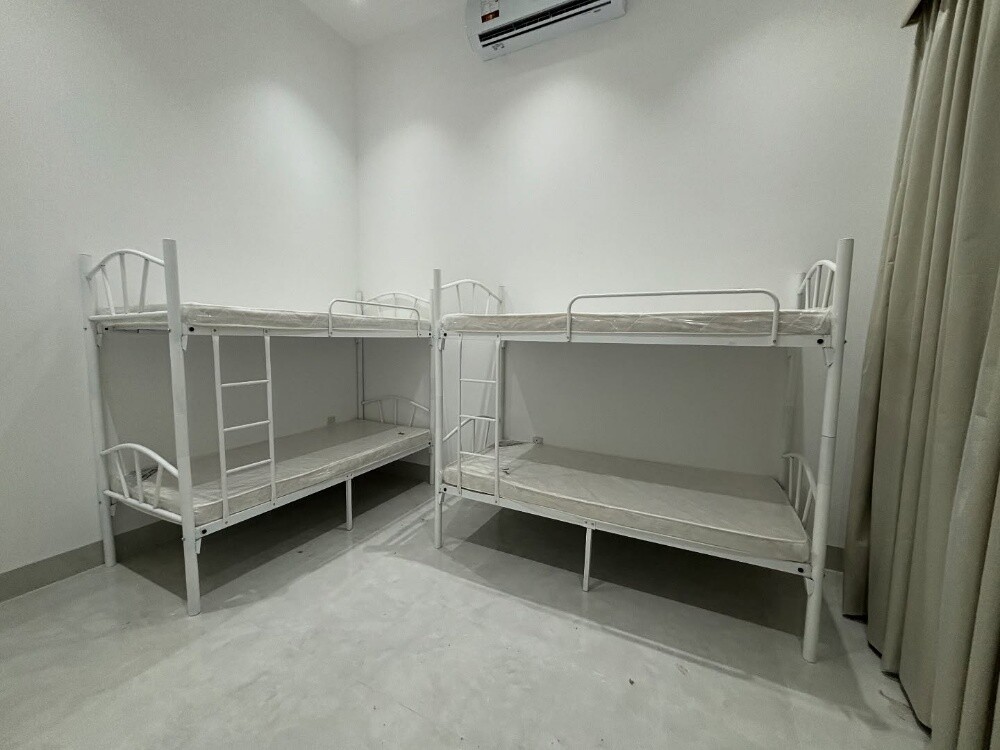 Metal Bunk Bed & mattress available - 4