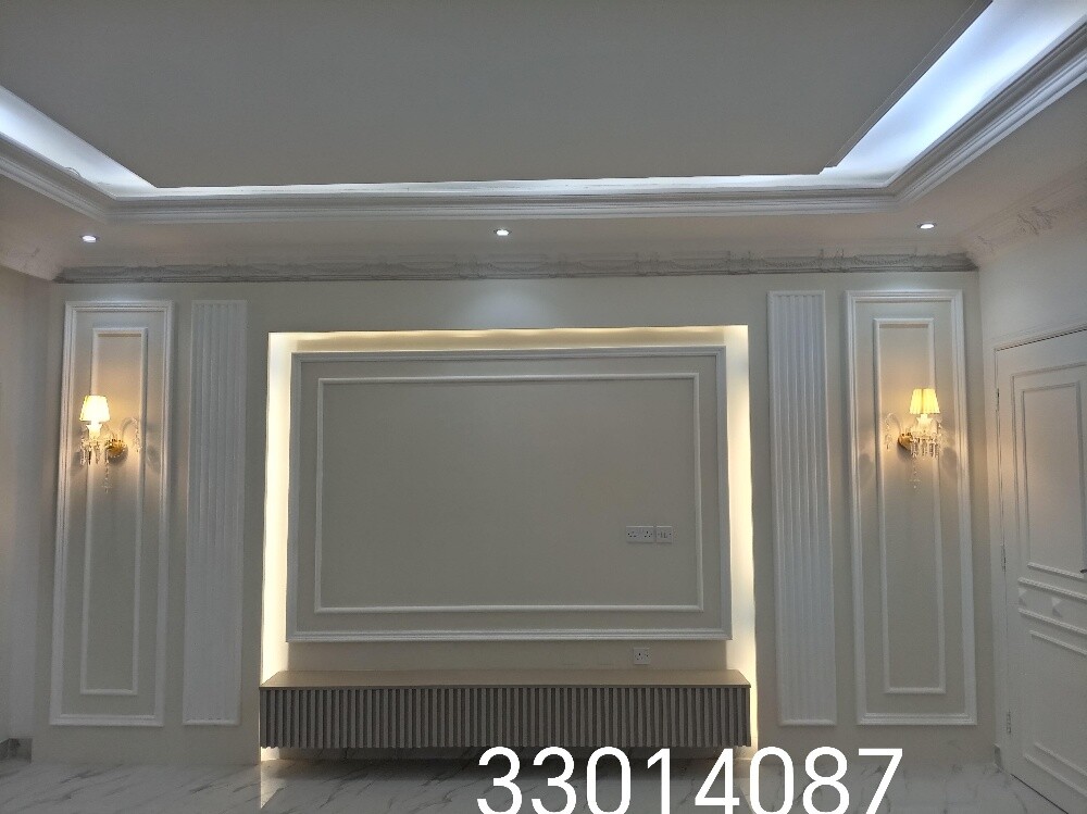 ديكور جبس صبغ  انترغلاس - 8