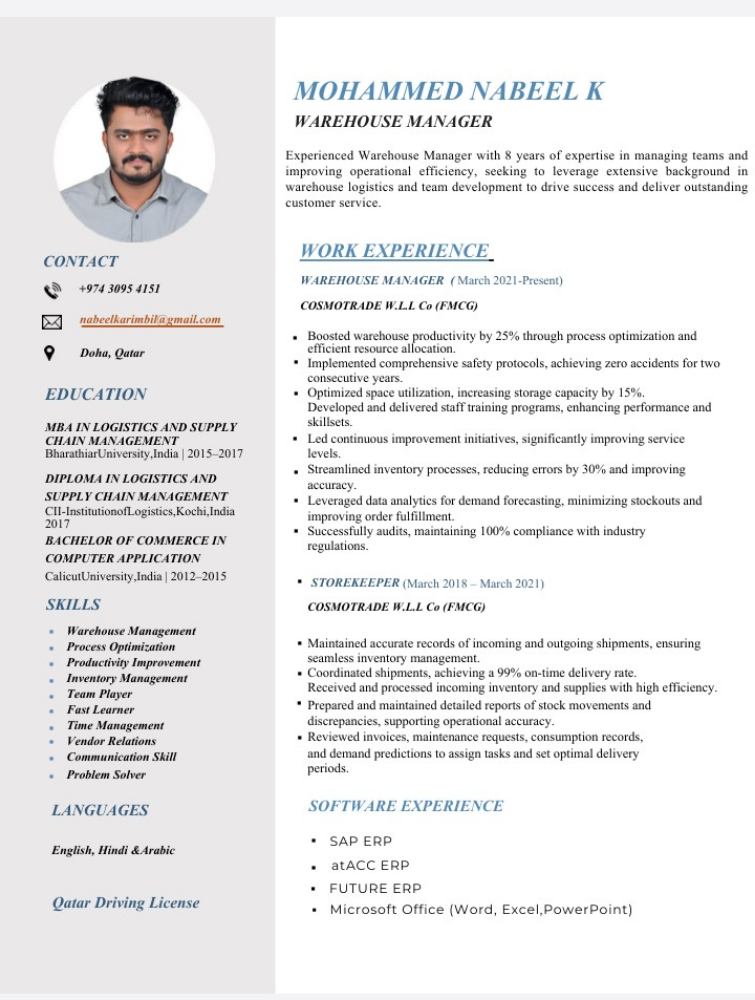 Warehouse Manager - 1