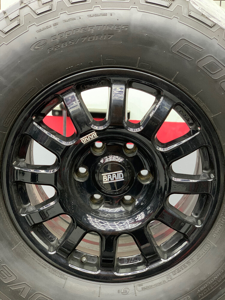 Braid Dakar Rim with tyre - 1