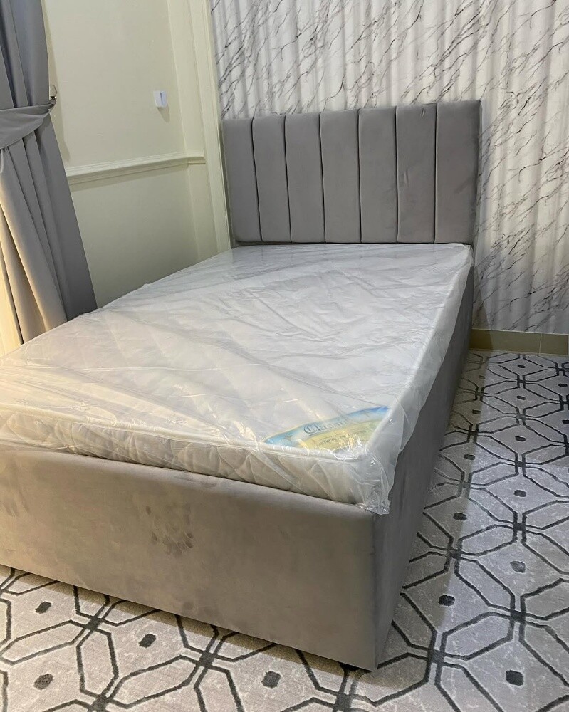 bed, mattress, cabinet available - 20