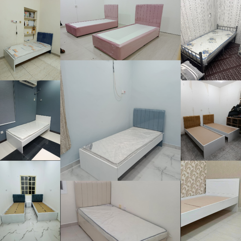 bed, mattress, cabinet available - 6