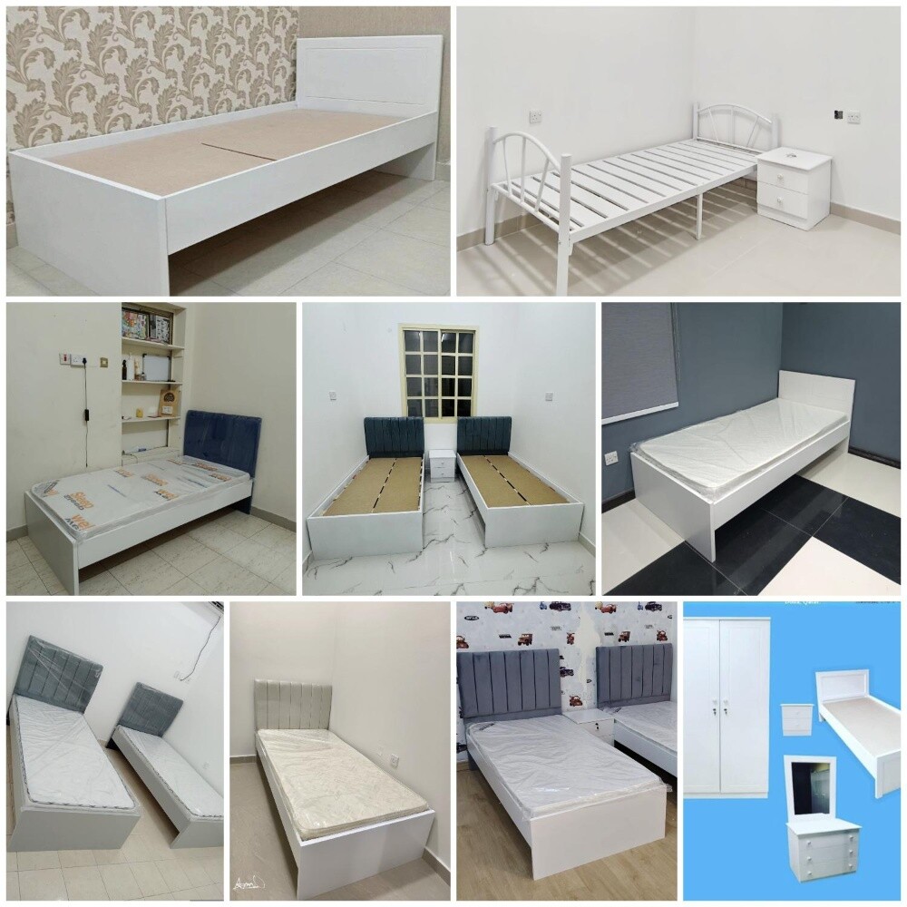 bed, mattress, cabinet available - 5