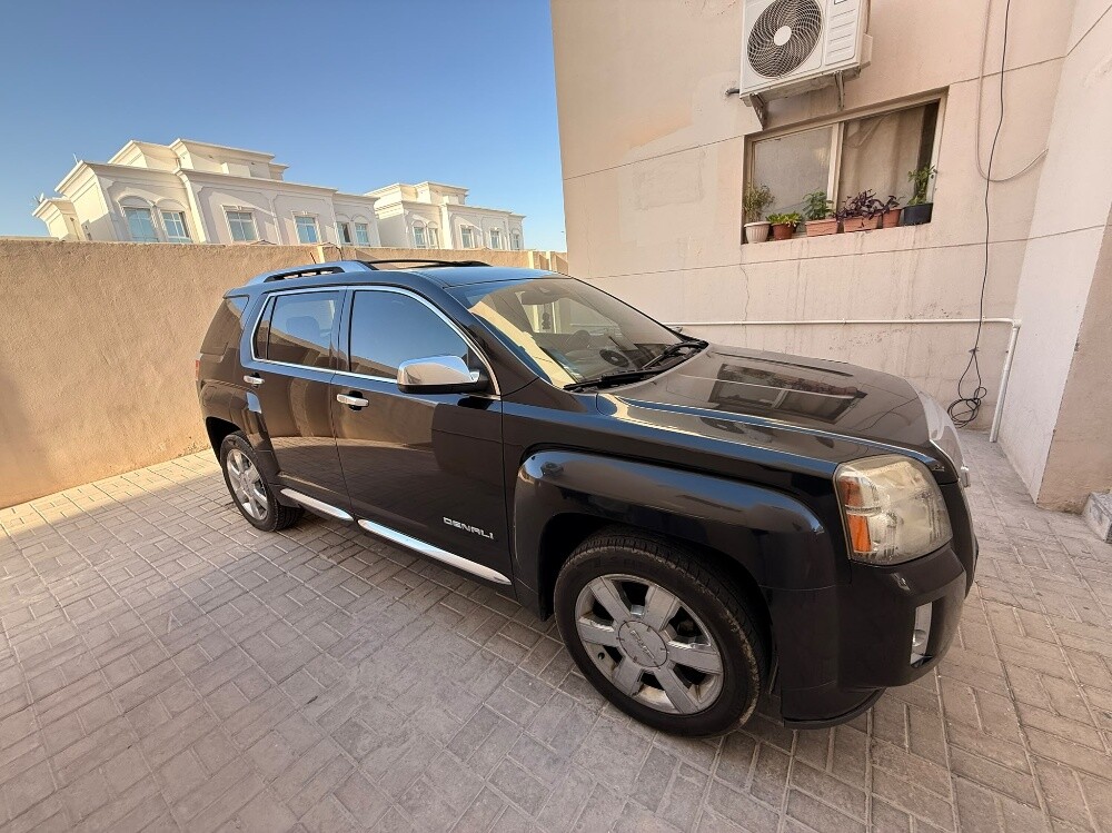 Black GMC Terrain Denali- 2013 Dec - 12