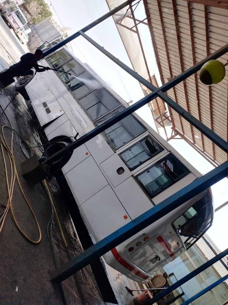 custer and tata bus for rent - 2