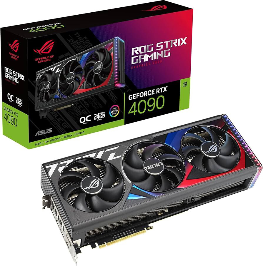 GPU RTX 4090 24 GB ROG STRIX - 1