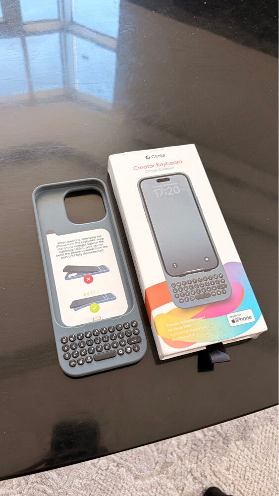 Click keyboard cover Iphone 14 PRO - 1