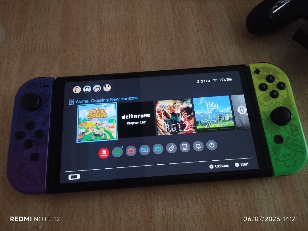 Nintendo Switch Splatoon 3 + Games - 6