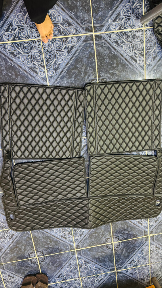 premium diamond quilted floar mat - 3