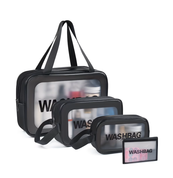 Translucent Travel Toiletry Bag Se - 1
