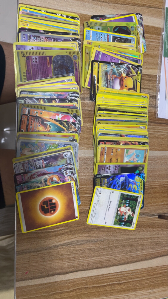 Pokemon cards 117 cards - 1