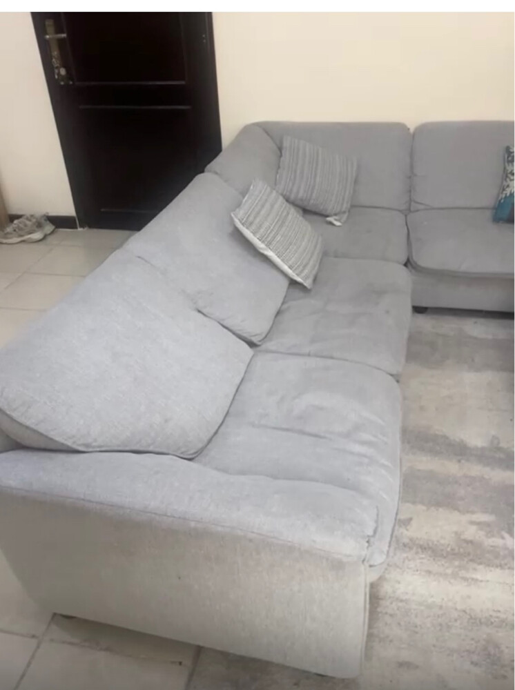 sofa with carpet and table   - 1