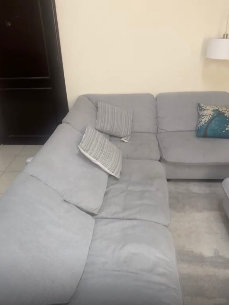 sofa with carpet and table   - 2