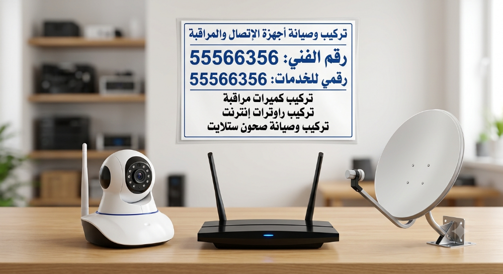 فني انترنت و تركيب كميرات واي فاي - 1