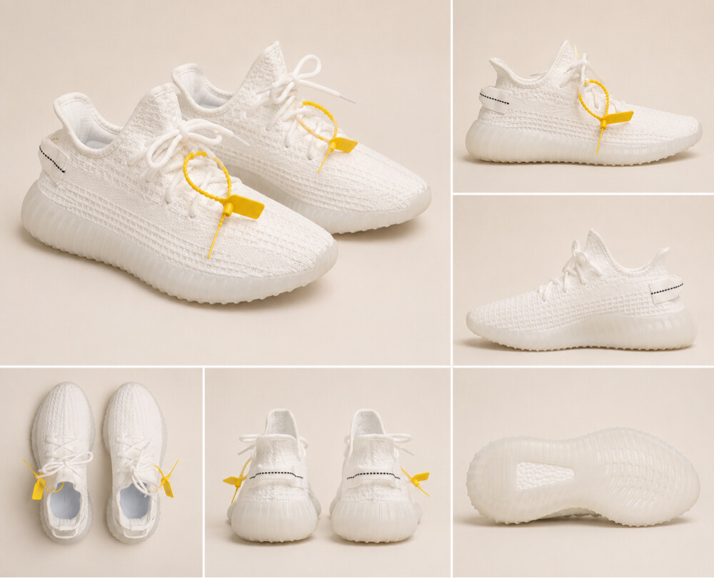 White yeezy - 1