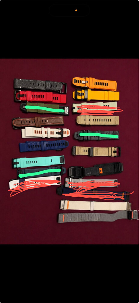 22mm Garmin watch straps - 1
