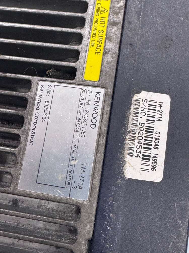 Kenwood  TM-271A VHF RADIO for sale - 2