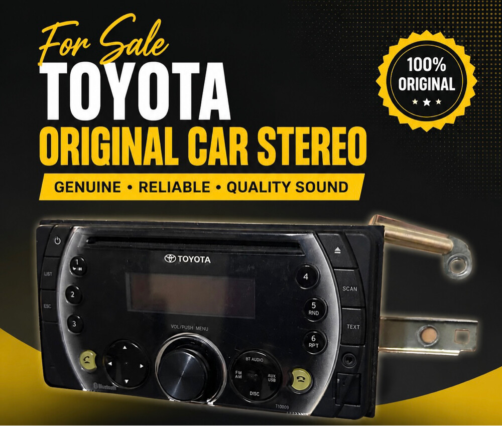 Toyota Stereo - 1