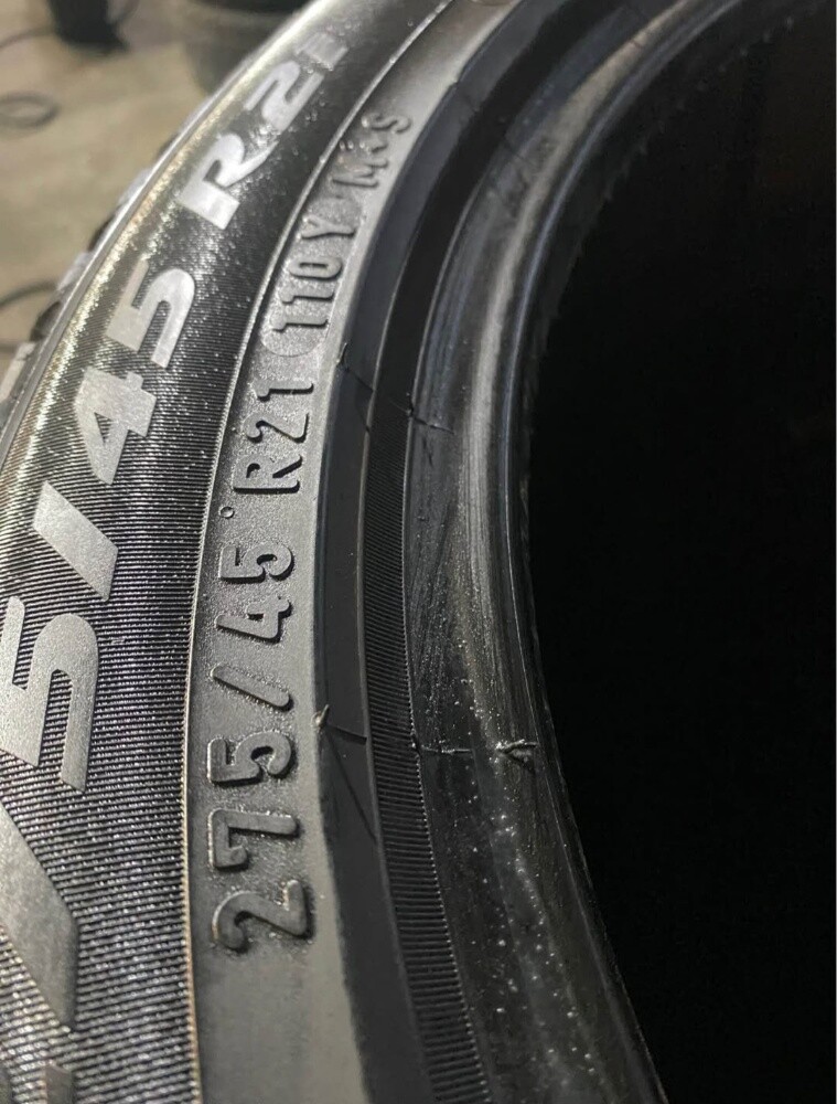 275/45/21" pirlli tire - 3