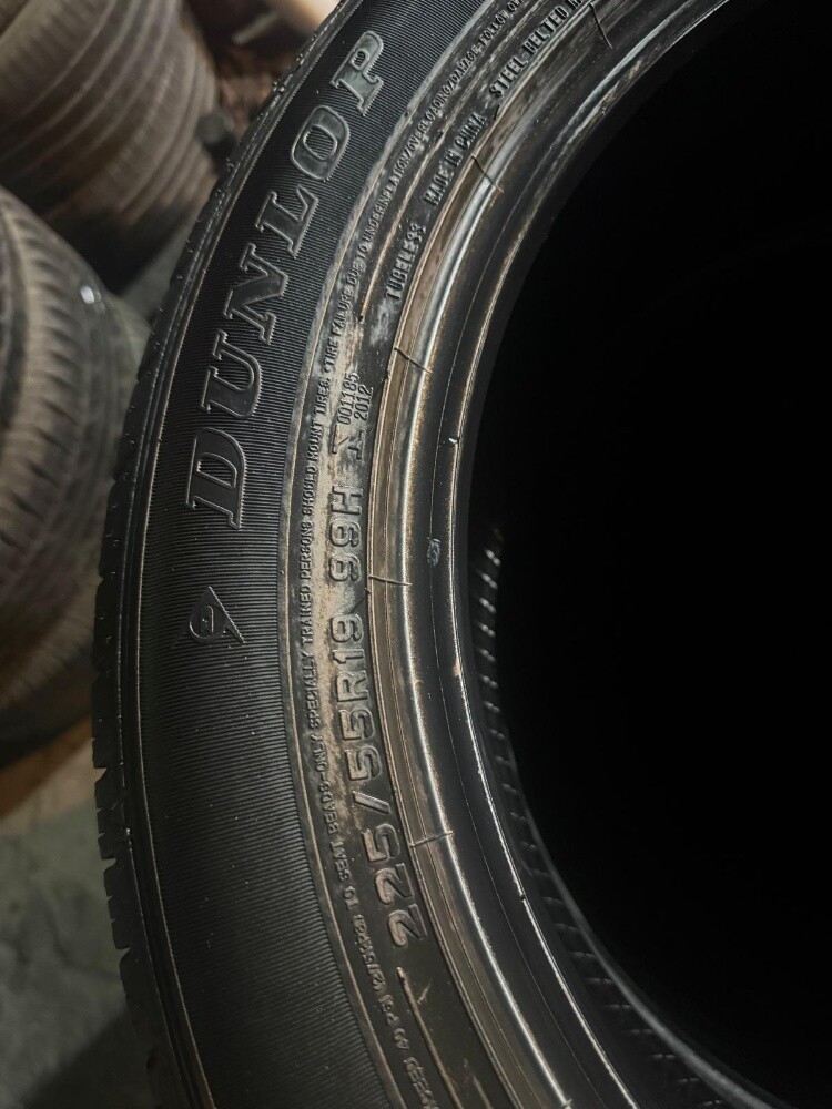 225/55/19" Dunlop Tyre - 5