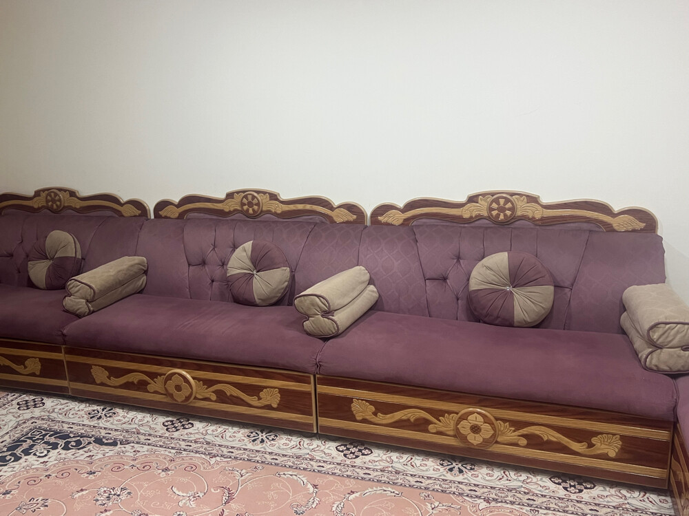 مجلس خمس قطع مع مساند ومخاد  - 3