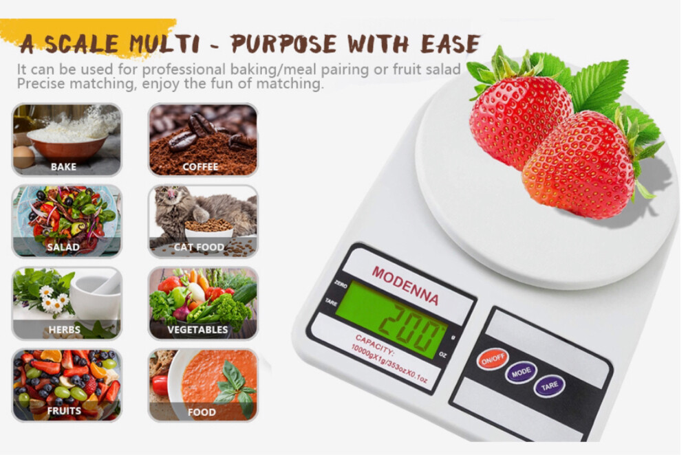 Electronic Kitchen Scale - 3