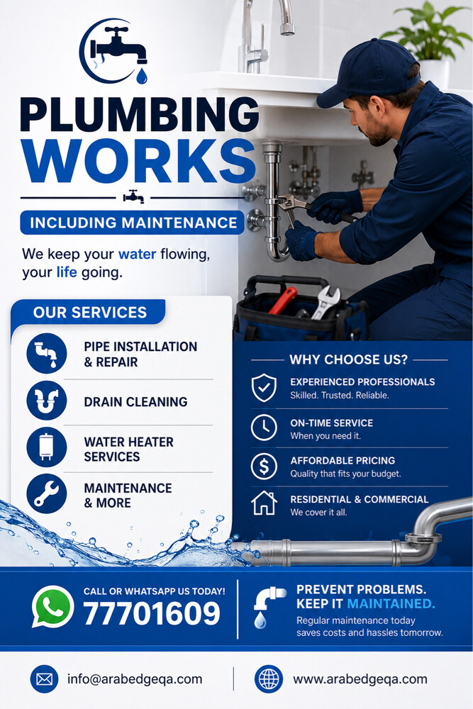 Plumbing work and Maintenance  - 2