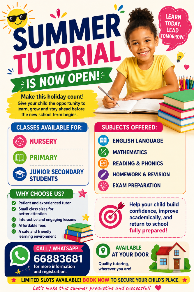 Summer Tutor - 1