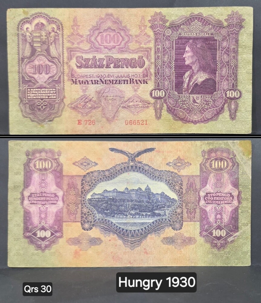 Old Foreign Banknotes - 2