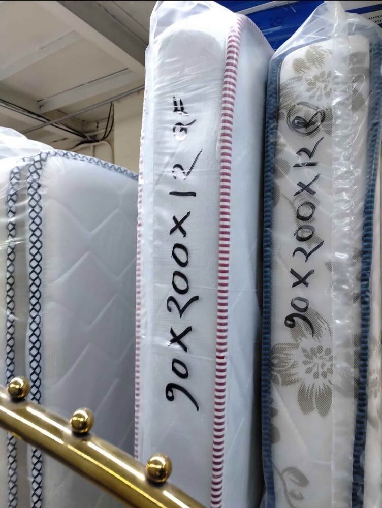 Bed, mattress, cabinet available - 13