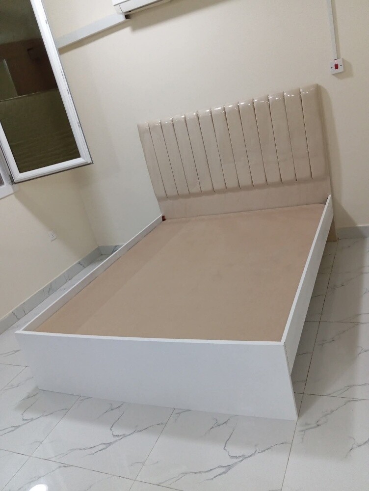 Bed, mattress, cabinet available - 17