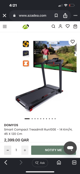 Domyos compact treadmill - 4
