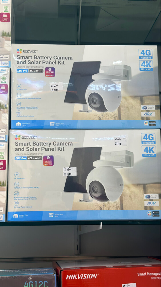 Solar camera 4K 8MP Ezviz  - 3