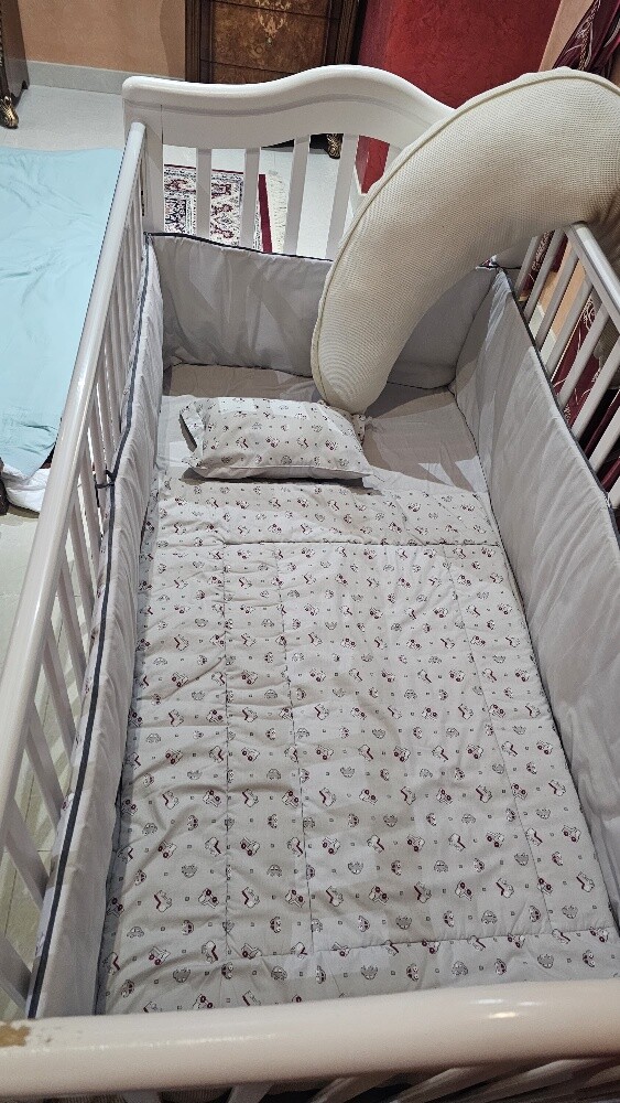 Baby Crib Bed with mattress - 2