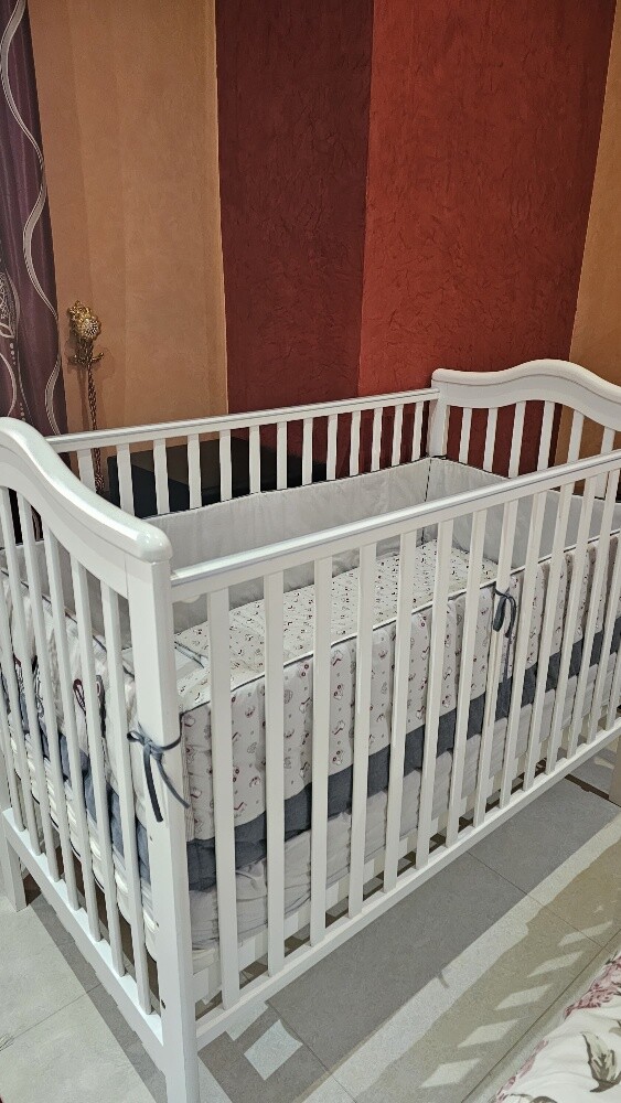 Baby Crib Bed with mattress - 1