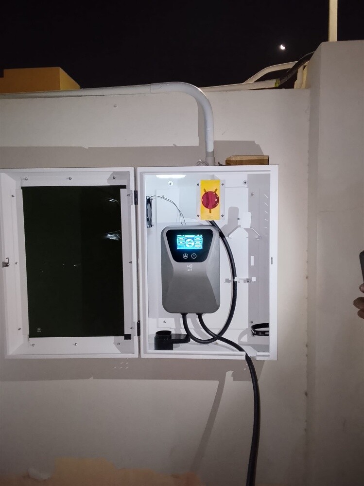all elictric car charger installati - 9