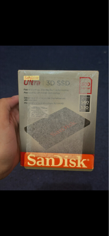 BNEW SANDISK SSD ULTRA SSD 500GB - 1