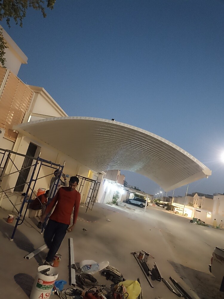 Quick span car parking shade umbrel - 2