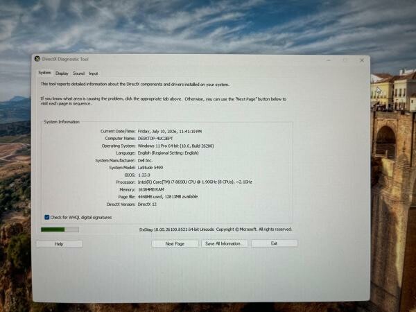 Excellent i7 Dell 5490 foe sale - 5