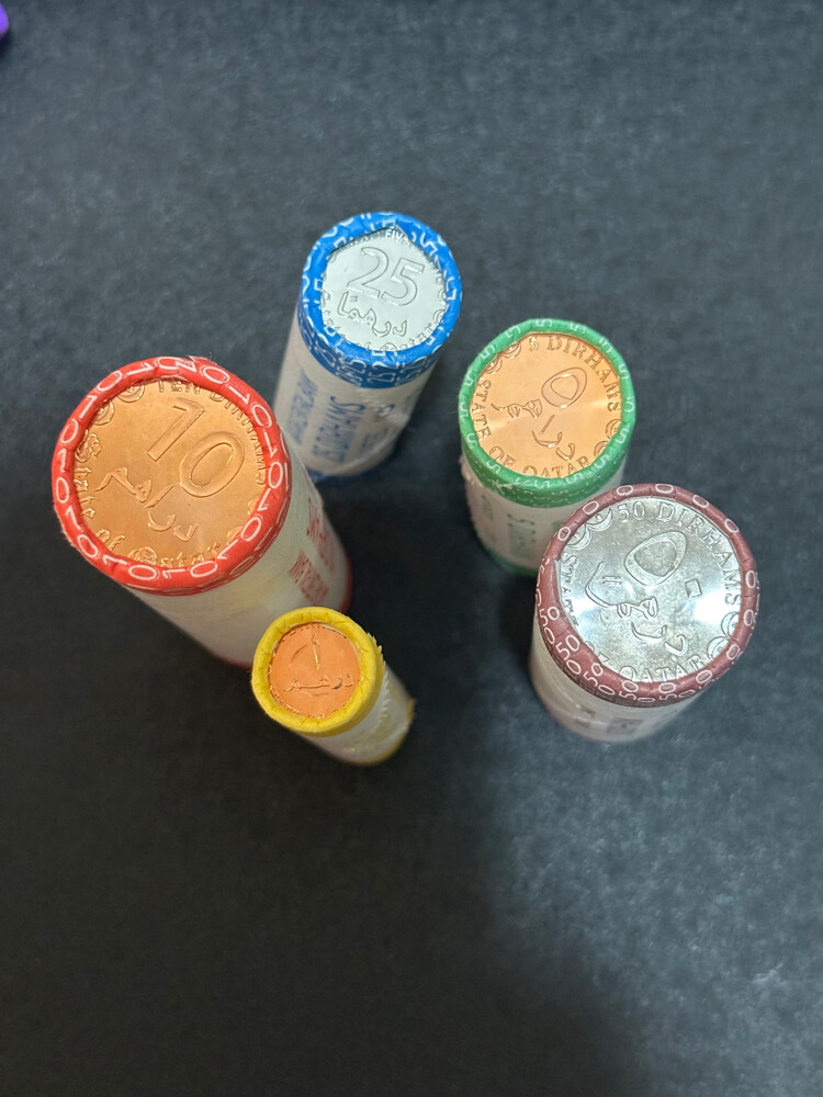 state of Qatar coins - 1